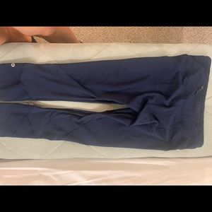 Lululemon navy leggings size 4